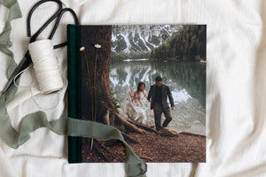 30x30cm Photo Panel Deckled Edge Cotton Rag ArtBook